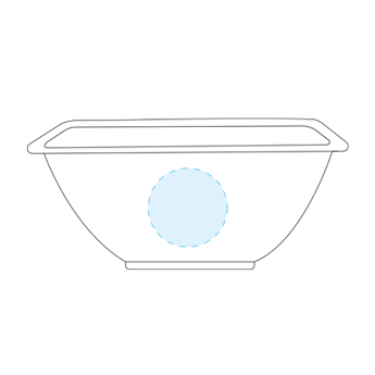 Containers "Bionic" White Bagasse - Not Applicable - 1