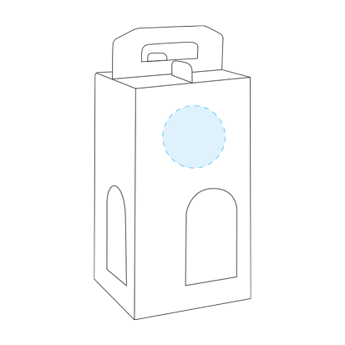 Pudełka 4 Butelki Kraft - Nie dotyczy - 1