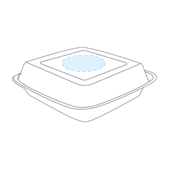 Mini Hamburger Boxes White Cardboard - Not Applicable - 1