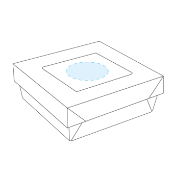 Boxes with Lid and Cardboard Window - Not Applicable - 1