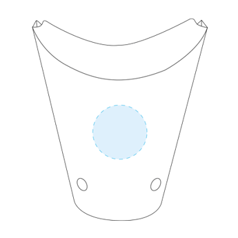 French Fries Cups with Cardboard Closure - Not Applicable - 1