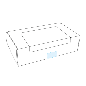 Sushi Boxes "Thepack" Brown Corrugated Cardboard Nano-Micro - Not Applicable - 1