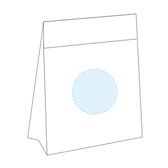 Packaging with Self Closing Base and Window "Kangoo Pack" Kraft - Not Applicable - 1