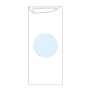 Sachets Couverts avec Serviette "Juste à Temps" en Papier Kraft Vergé - N'est pas applicable - 1