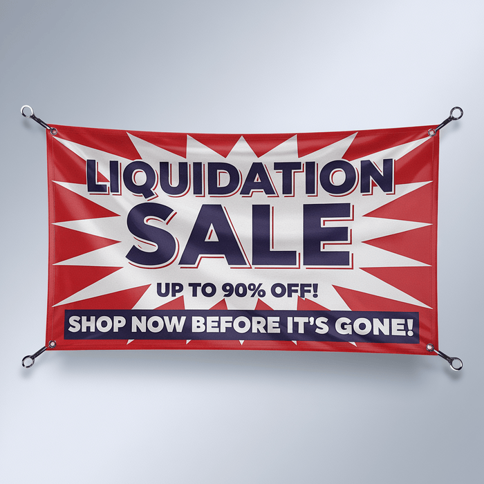 thumbnail image 2 of Custom Vinyl Banner Flag Sign – 50% Off Sale! Multiple Sizes Available 2 of 6