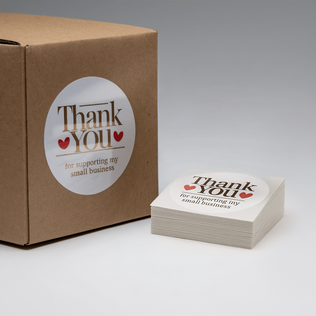 Bedankt Stickers en Etiketten