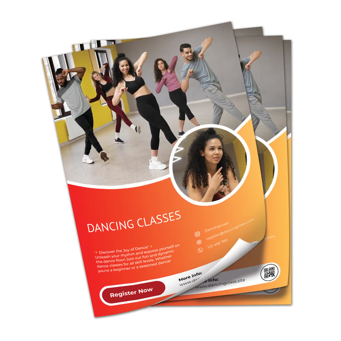 Dancing Lessons Flyer Dance Instructor Flyers | 360onlineprint