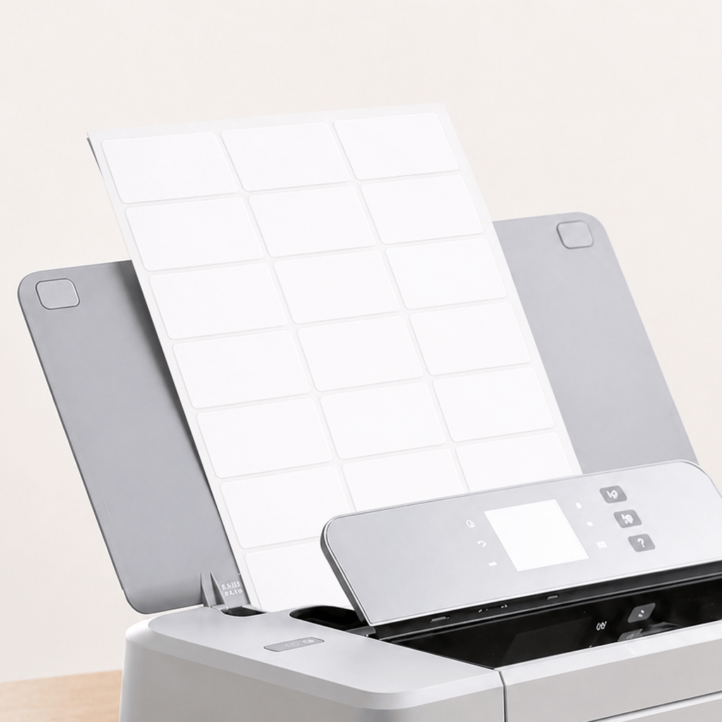 Sheet labels for PC printers