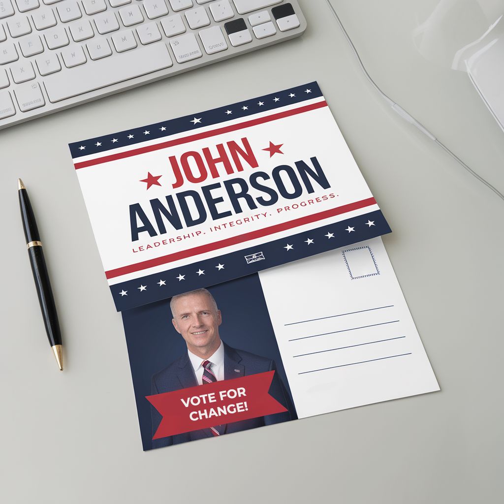 Personalised Election Postcards: 100 for $24.72 | 360onlineprint