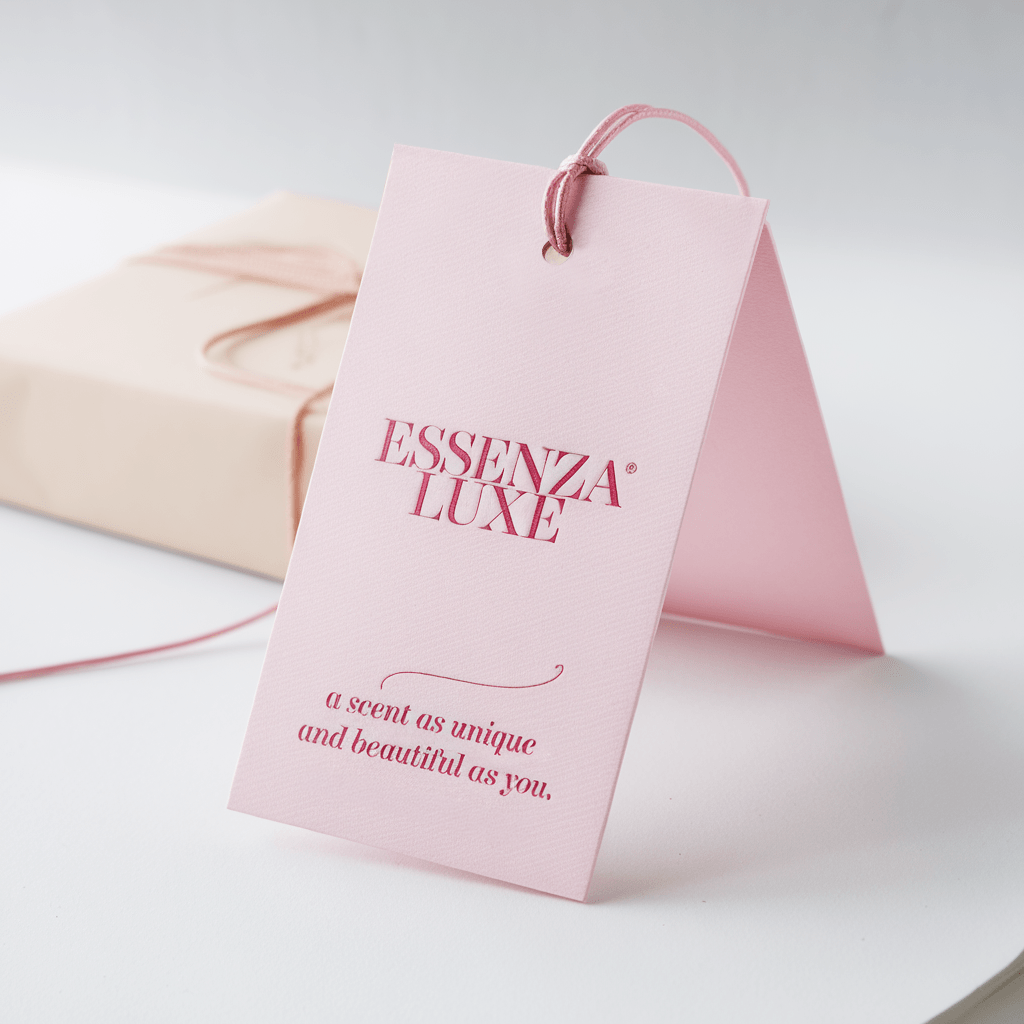 Folded Swing Tags for Gifts