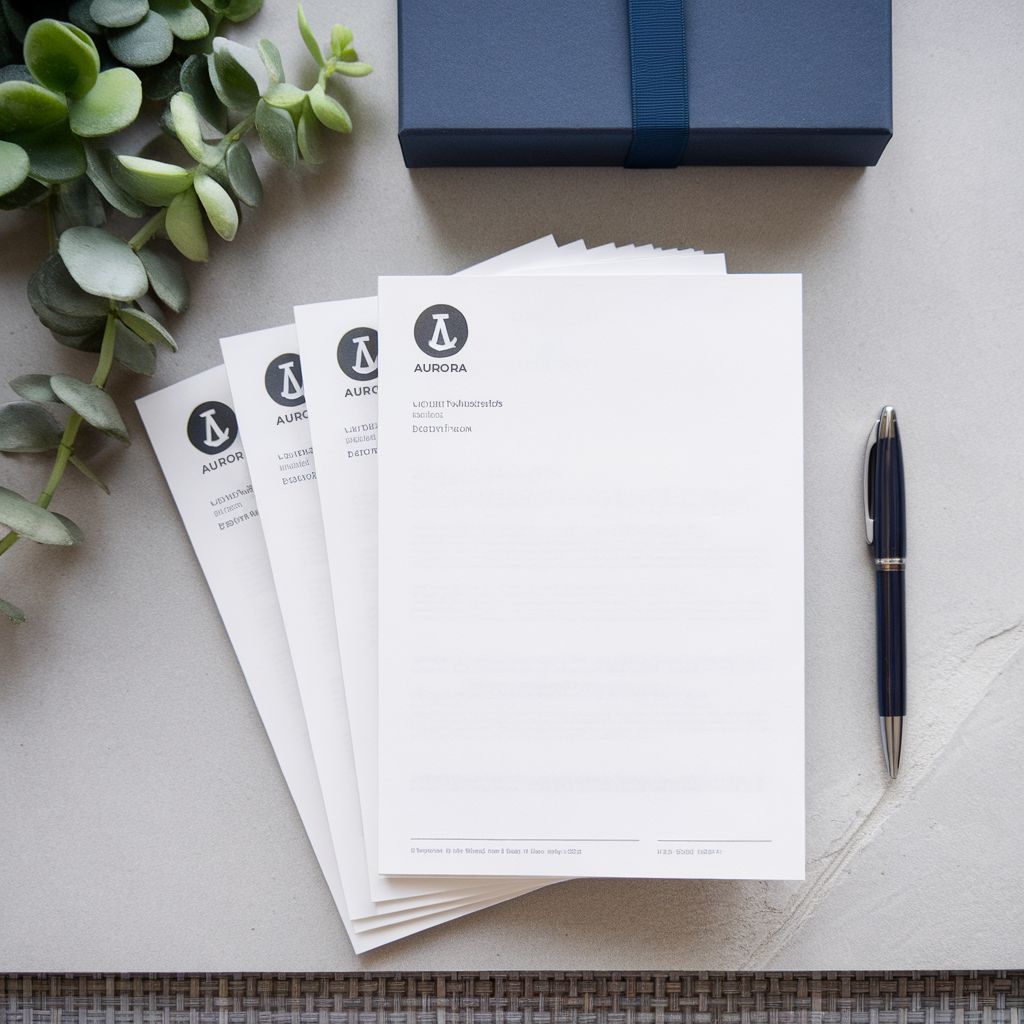 Letter Writing Guide Paper Personalised Letter Writing Paper: 1000 for 311,07 lei | BIZAY