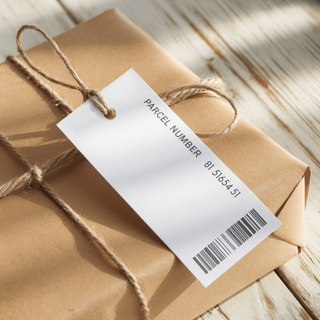 Es Tags Personalised Parcel Swing Tags: 500 for £17.84 | BIZAY