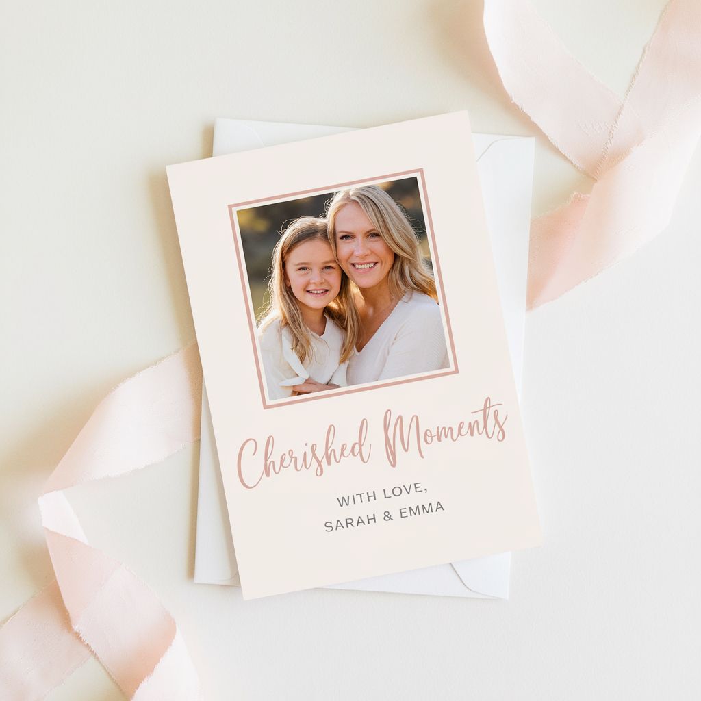 Card With Photo Personalised Photo Cards: 100 for $25.56 | 360onlineprint