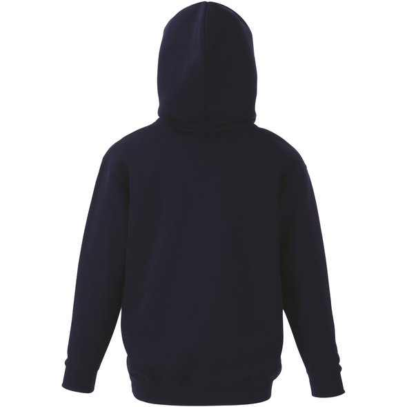 Felpa Con Cerniera E Cappuccio Fruit Of The Loom Bambino | Nero, Taglia 5-6 Anni, Cotone