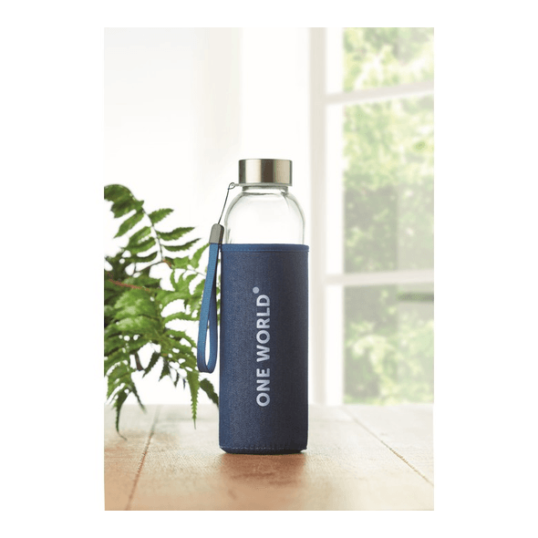 Glasflasche im Beutel 500 ml