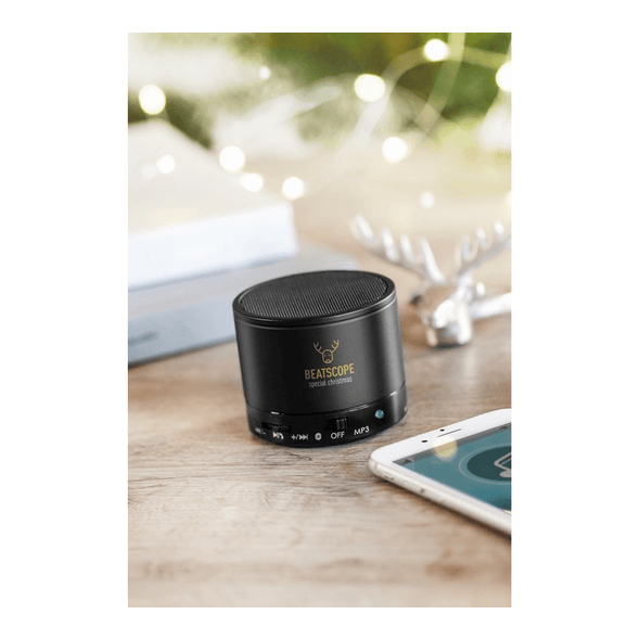 rund trådløs høyttaler