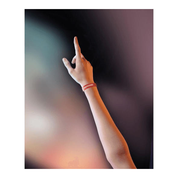 One sheet of 10 wristbands