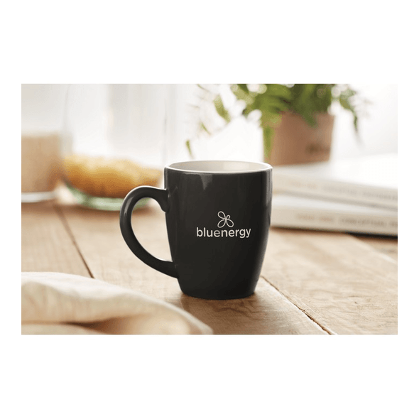 Ceramic colored mug 300 ml