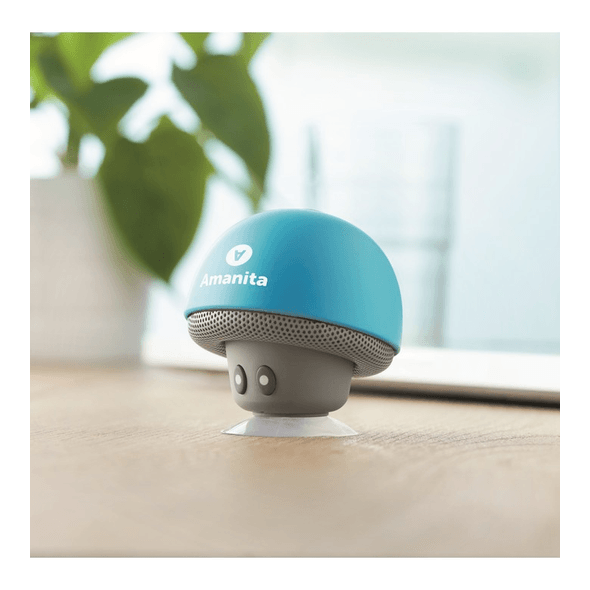 Altavoz inalámbrico 3W ventosas MUSHROOM