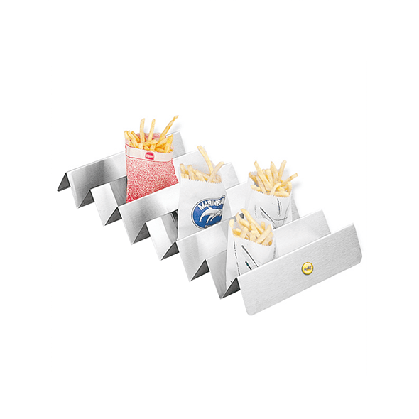Edelstahl Pommes Frites Halterung