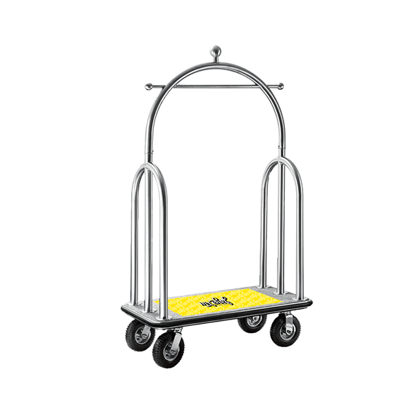 Luxury Trunk with Dome Silver Brass