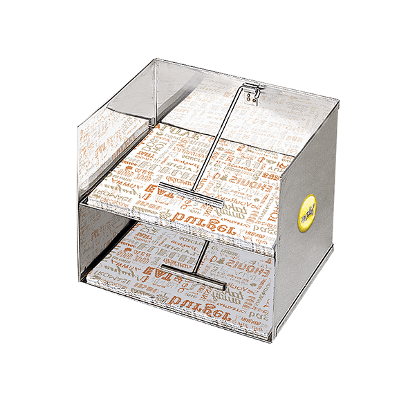 Wrapper Dispenser w/ 2 Stainless Steel Levels
