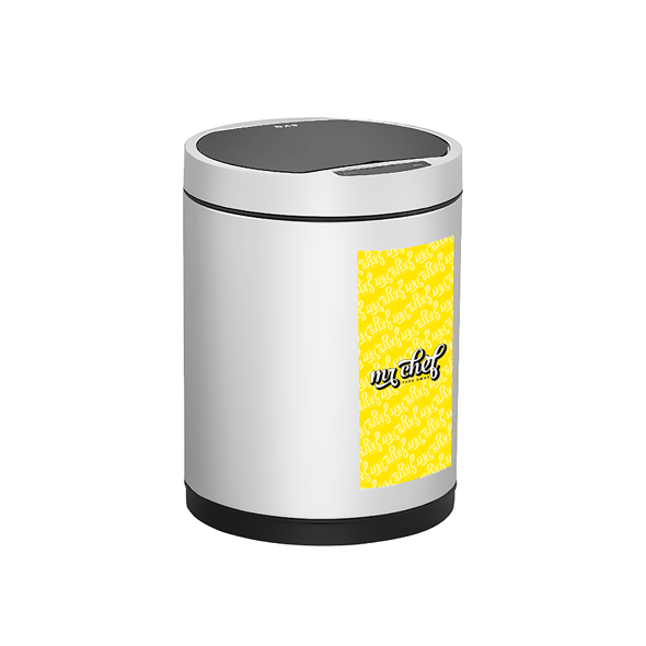 Paper Bin with Stainless Steel Motion Sensor