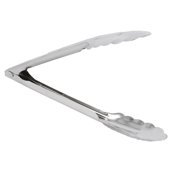 Pinze Da Cucina In Acciaio Inox 30 Cm – Multiuso, Antiscivolo, Lavabili In Lavastoviglie