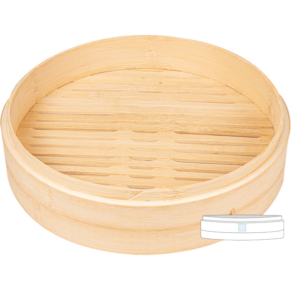 Dim Sim Containers 4 Maxi Dim-Sum Bamboo Containers £67.40 | BIZAY
