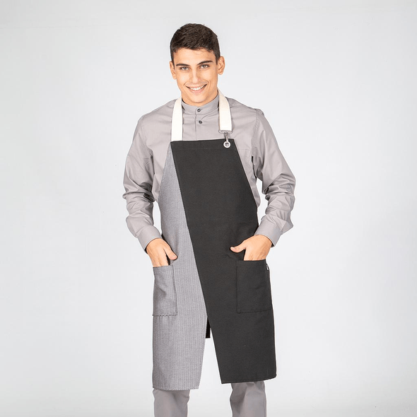 Avental Com Alças Combinado (2 Bolsos Separados)