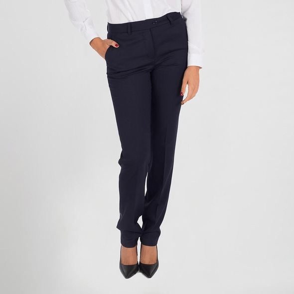 Pantalón Mujer Con Bolsillos Confort
