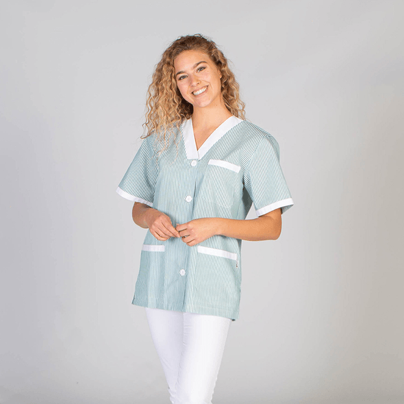 Blusa Sanitária Pico Botão Combi Vichy