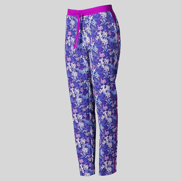 Calças Mulher Estampado Com Linha Lateral