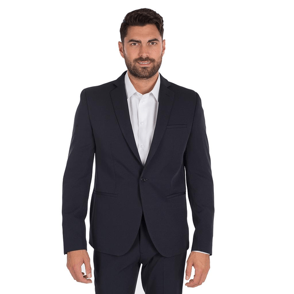 Americana Hombre Super Slim Fit 1 Boton Tecno