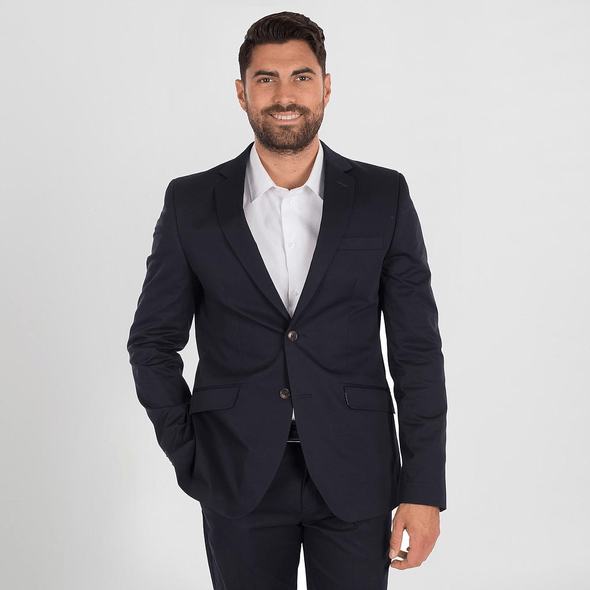 Blazer Homem Slim Fit 2 Botões Cold