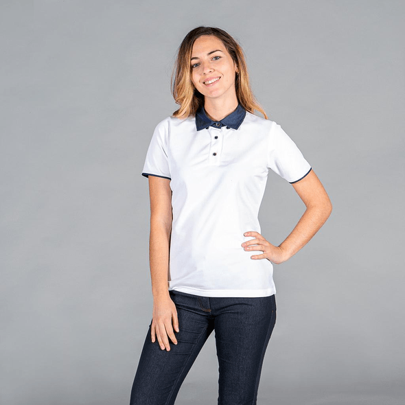 Polo Mujer Tejano "Redline"