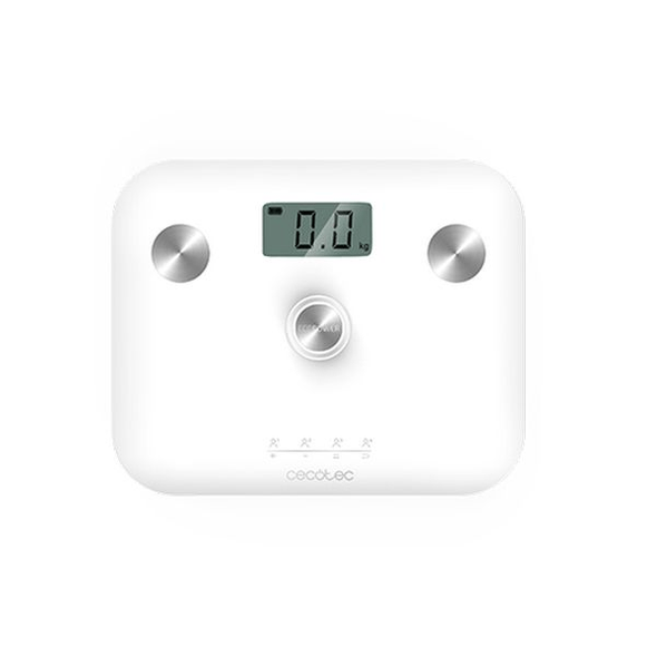 Cecotec | Báscula De Baño Digital Ecopower Full Healthy Lcd 180 Kg