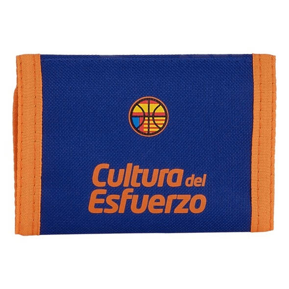 Valencia Basket | Carteira Azul Laranja
