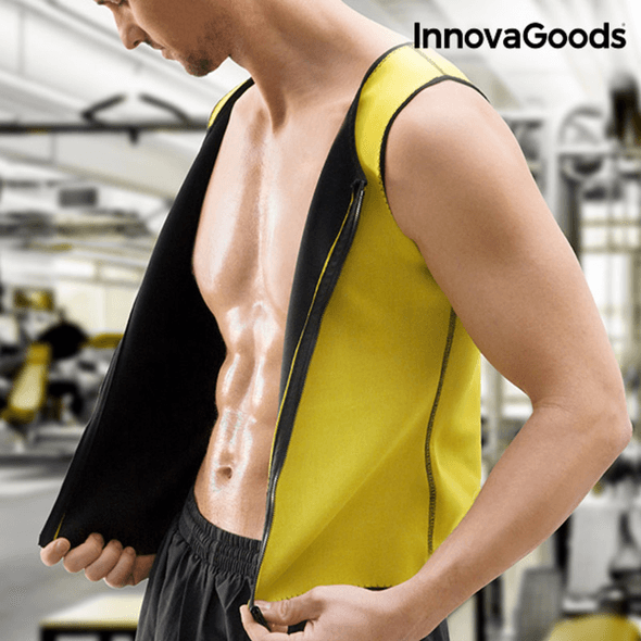 Innovagoods | Chaleco Deportivo Con Efecto Sauna Para Hombre Passwa