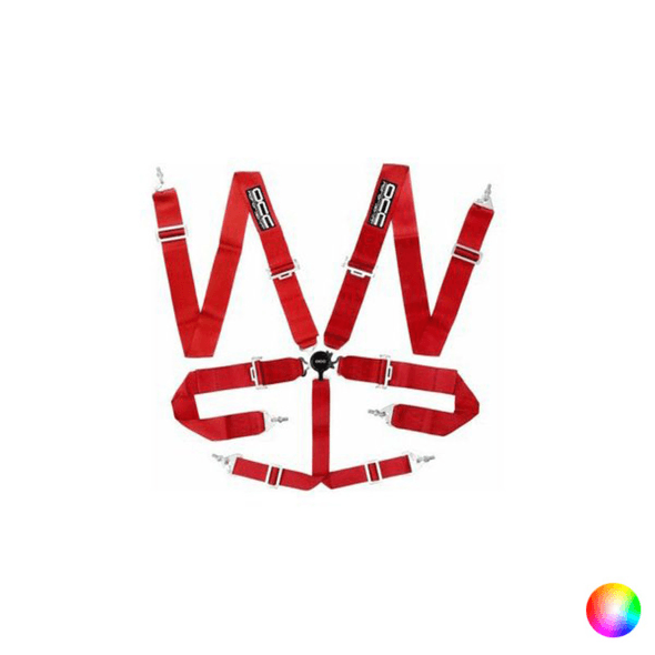 Occ Motorsport | Arnês Com 6 Pontos De Fixação Racing