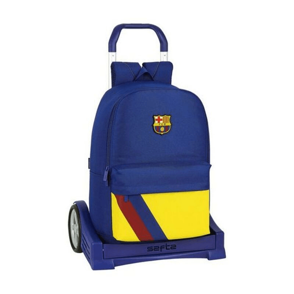 F.C. Barcelona | Mochila Escolar Com Rodas Evolution (BB-18-1738)