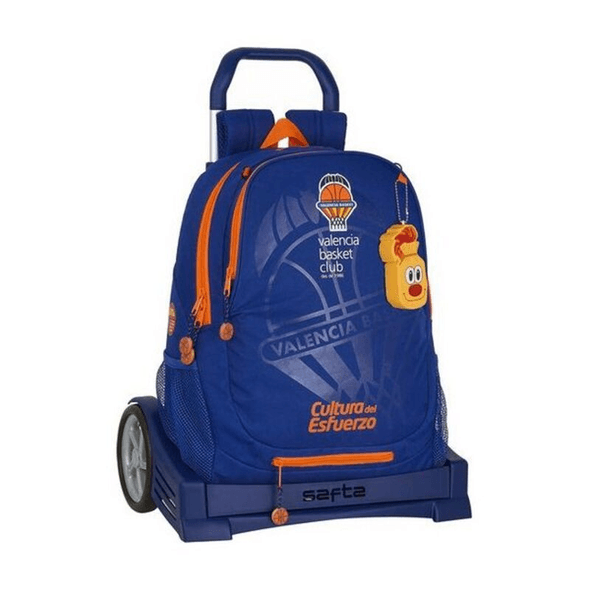 Valencia Basket | Mochila Escolar Com Rodas Evolution