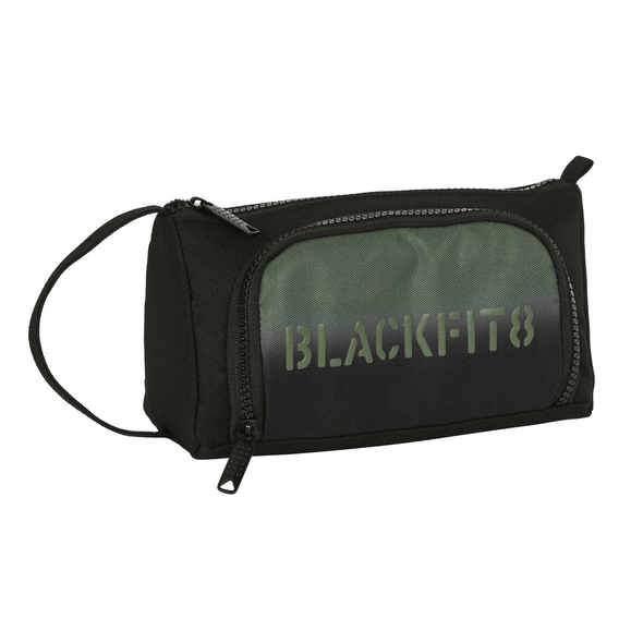 Blackfit8 | Estojo Escolar Com Acessórios Gradient Preto Verde Militar (32 Peças)