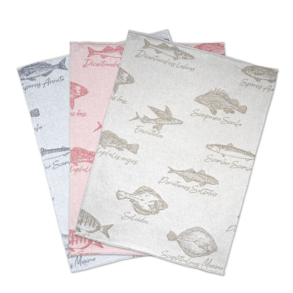 Paño Cocina Sarga Peces