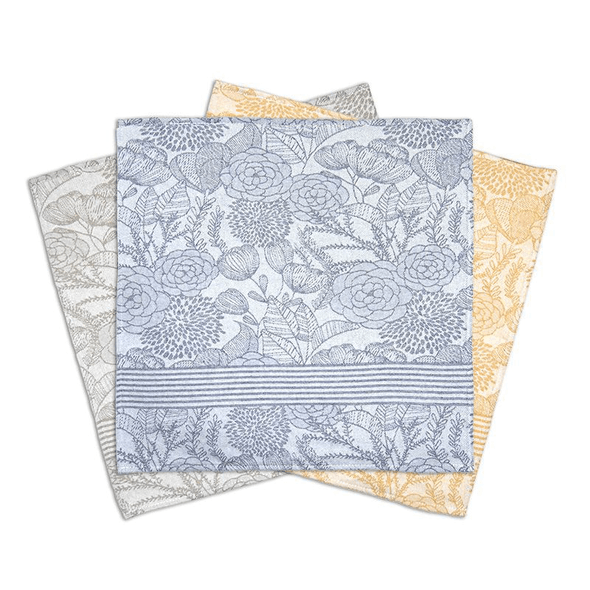 Pano De Cozinha Sarga Flores