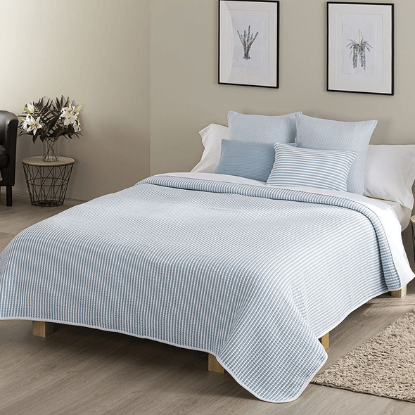 Capa De Edredão Nordica 4 Estaciones Jacquard Pana Bicolor