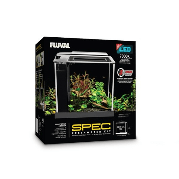 Fluval | Spec - Aquário "Nano" 10L Preto