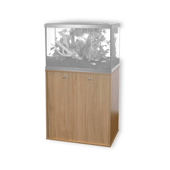 Marina | Soporte De Roble Para Acuario De 75 L