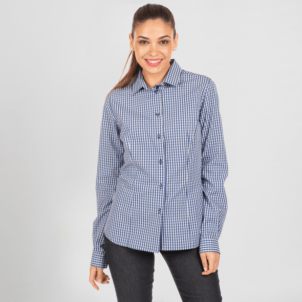 Camisa De Mulher Stella Vichy Quadrados