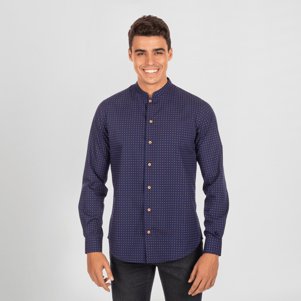 Camisa De Homem Fiore Slim Fit